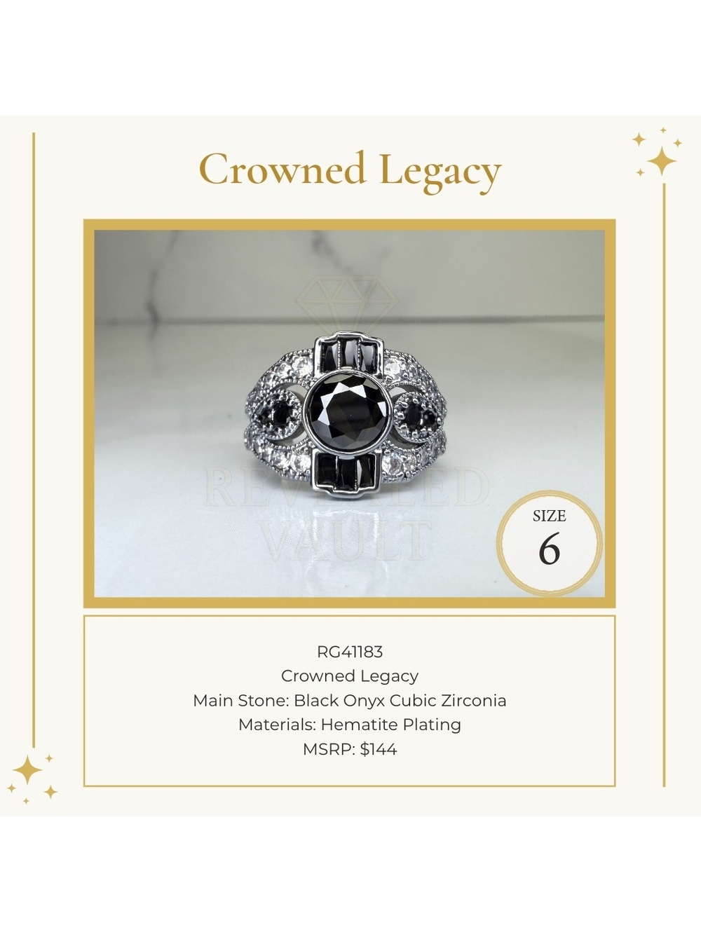Crowned Legacy - Size 6 - OG